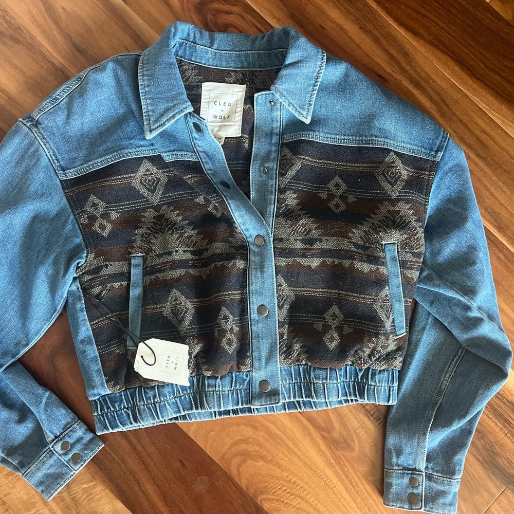 Women’s Cleo & Wolf Jean saddle jacket from boot barn
